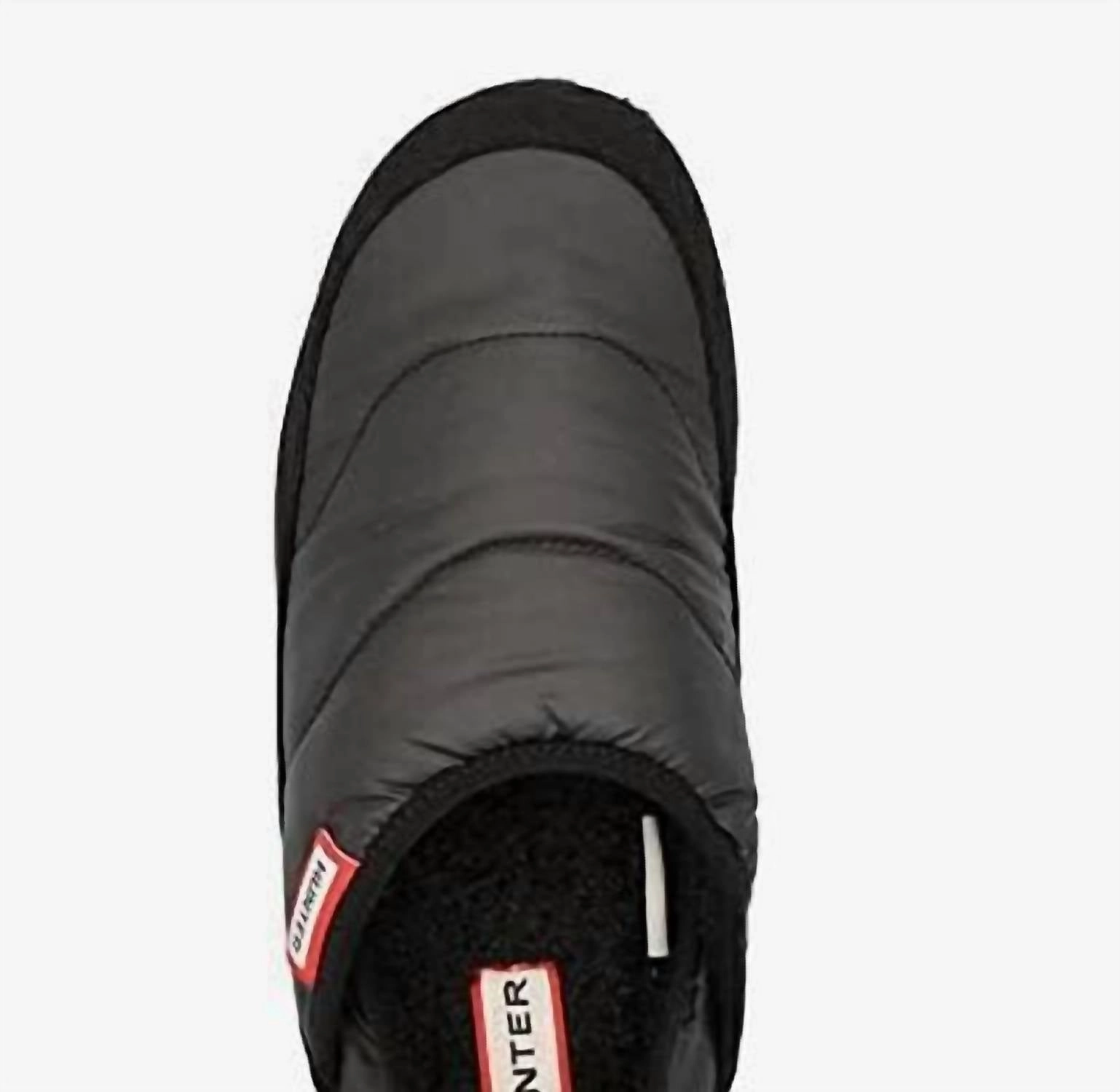 Women's Puffer Slippers In Black