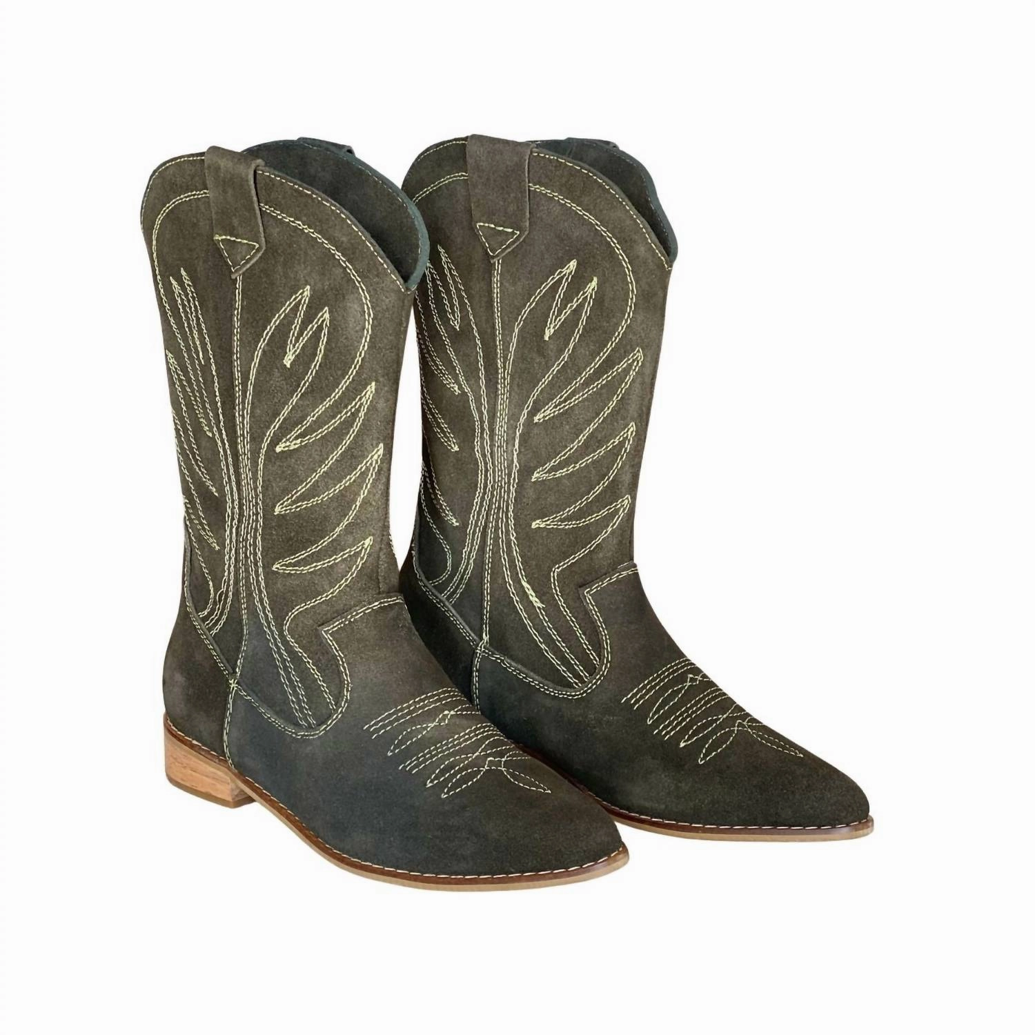 Women's Rodeo Boots In Green Sale on Womens Trendy Boots