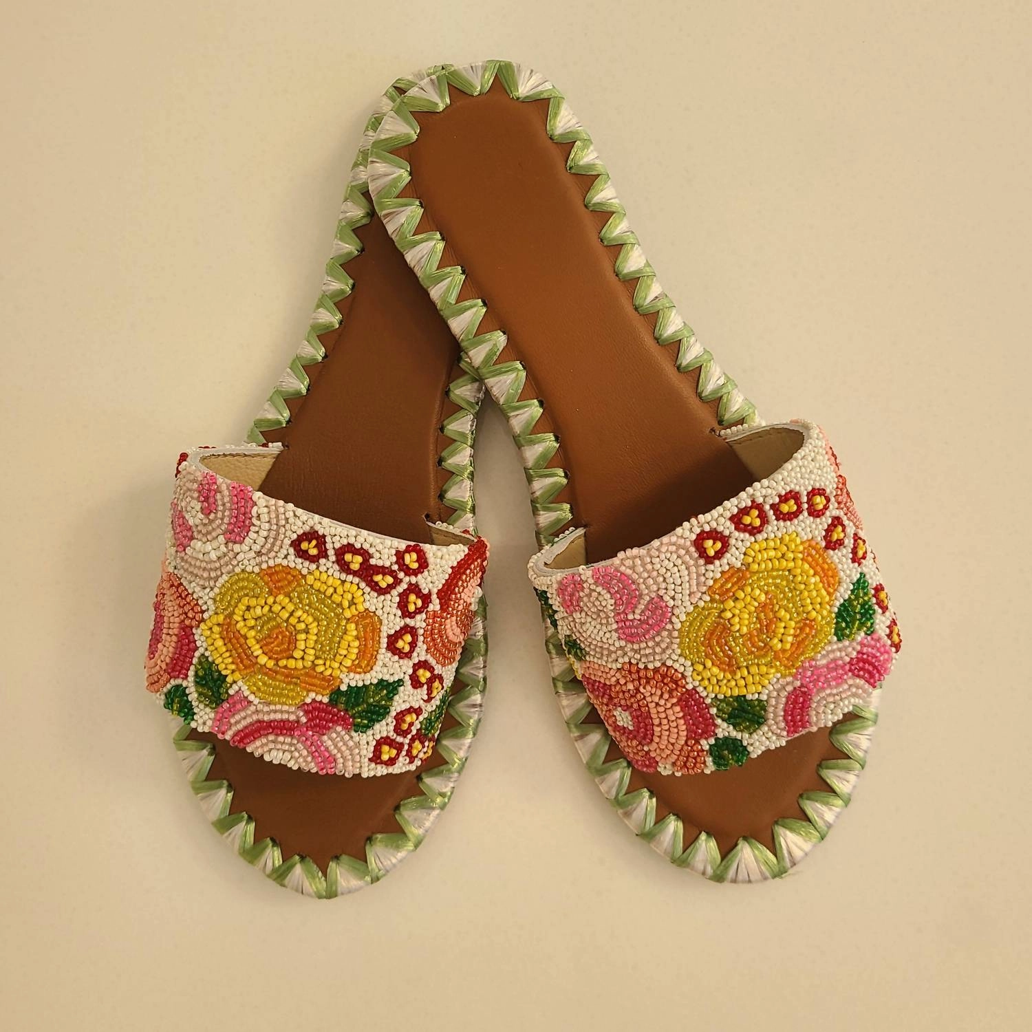 Women's Rose Slides In Multi