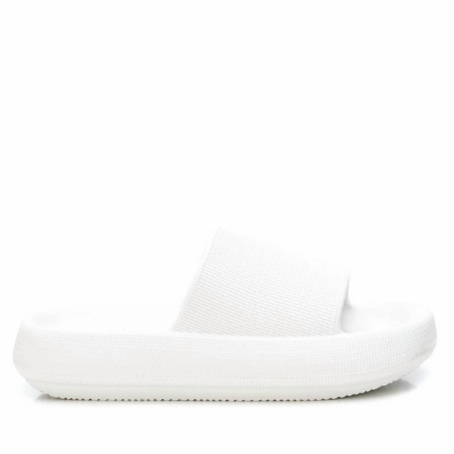 Women's Rubber Flat Sandals In White Womens Fashion Sandals discount