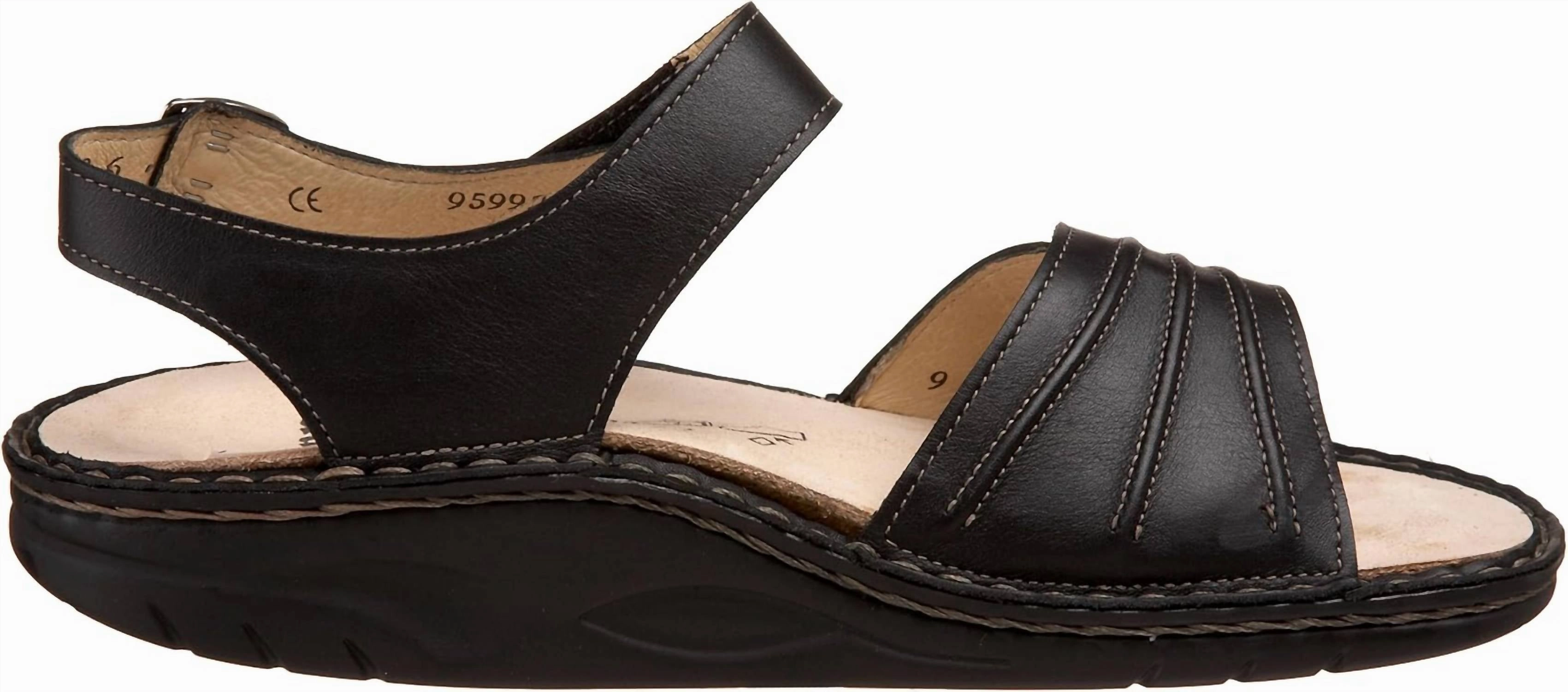Women's Sausalito Finnamic Comfort Sandals In Black