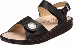 Women's Sausalito Finnamic Comfort Sandals In Black Sale on Womens Open Sandals