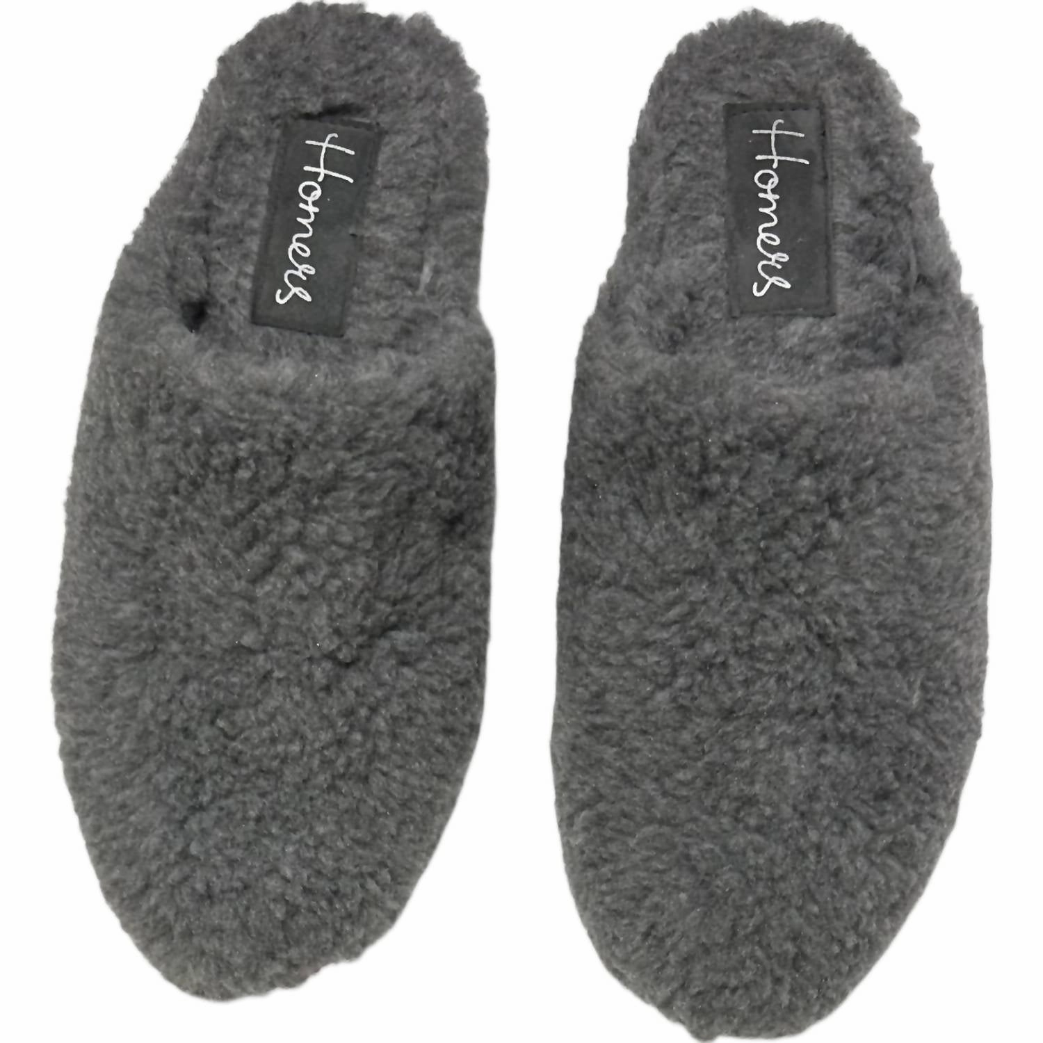 Women's Shearling Slippers In Grey Womens Slippers at low price
