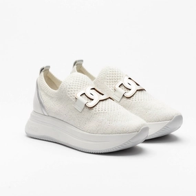 Women's Simone Slip-On Shoes In Silver Cheap Womens Sneakers collection