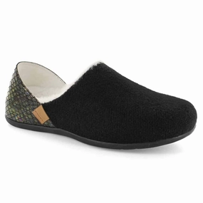 Women's Sofia Bedroom Slippers In Black Womens Slippers at low price