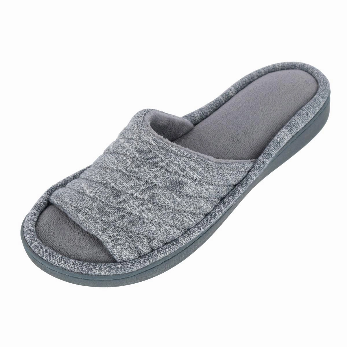 Women's Space Dye Open Toe Andrea Slide Slipper