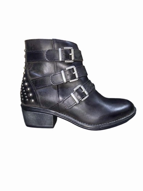 Women's Sparta Moto Boots In Black Sale on Womens Trendy Boots