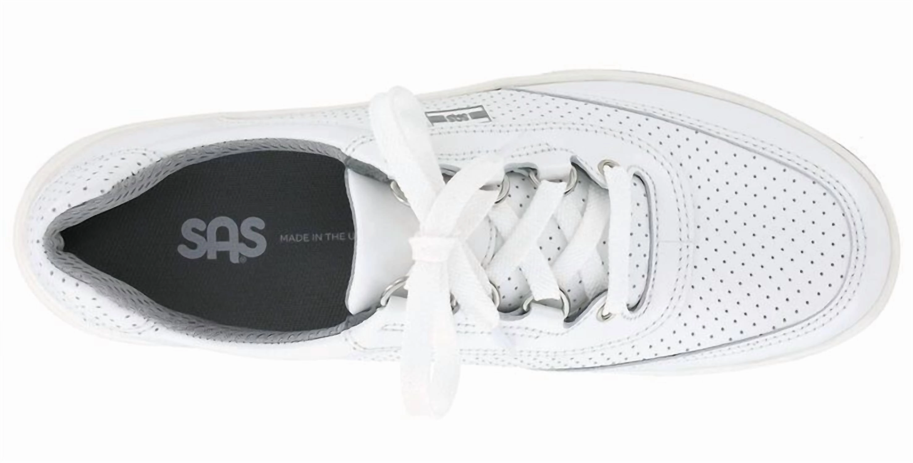 Women's Sporty Lux Lace Up Sneaker In White