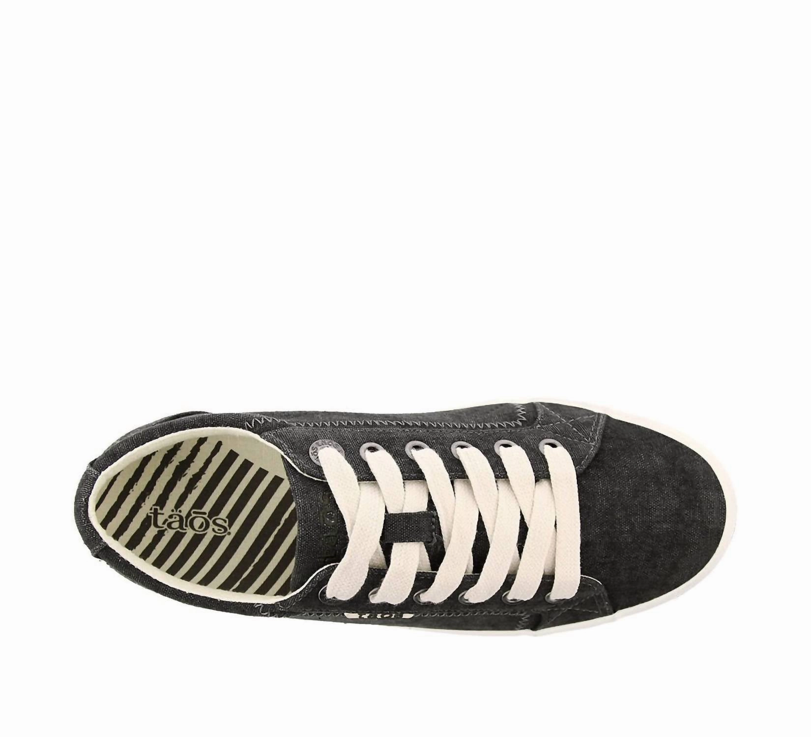 Women's Star Sneakers In Charcoal