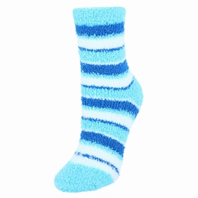 Women's Striped Warm Fuzzy Socks (3 Pair Pack) Cozy Womens Slippers discount
