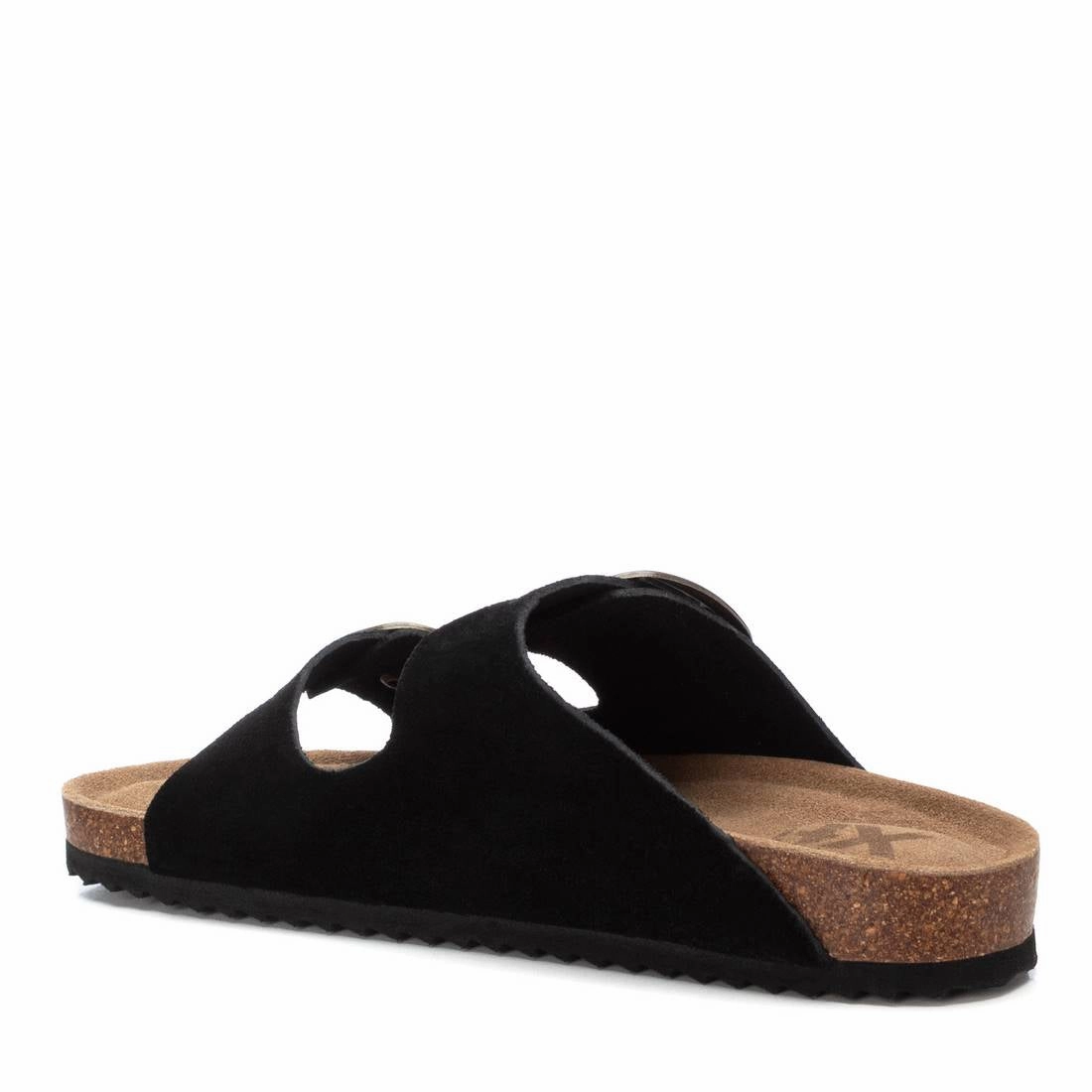 Women's Suede Double Strap Buckle Sandals By XTI