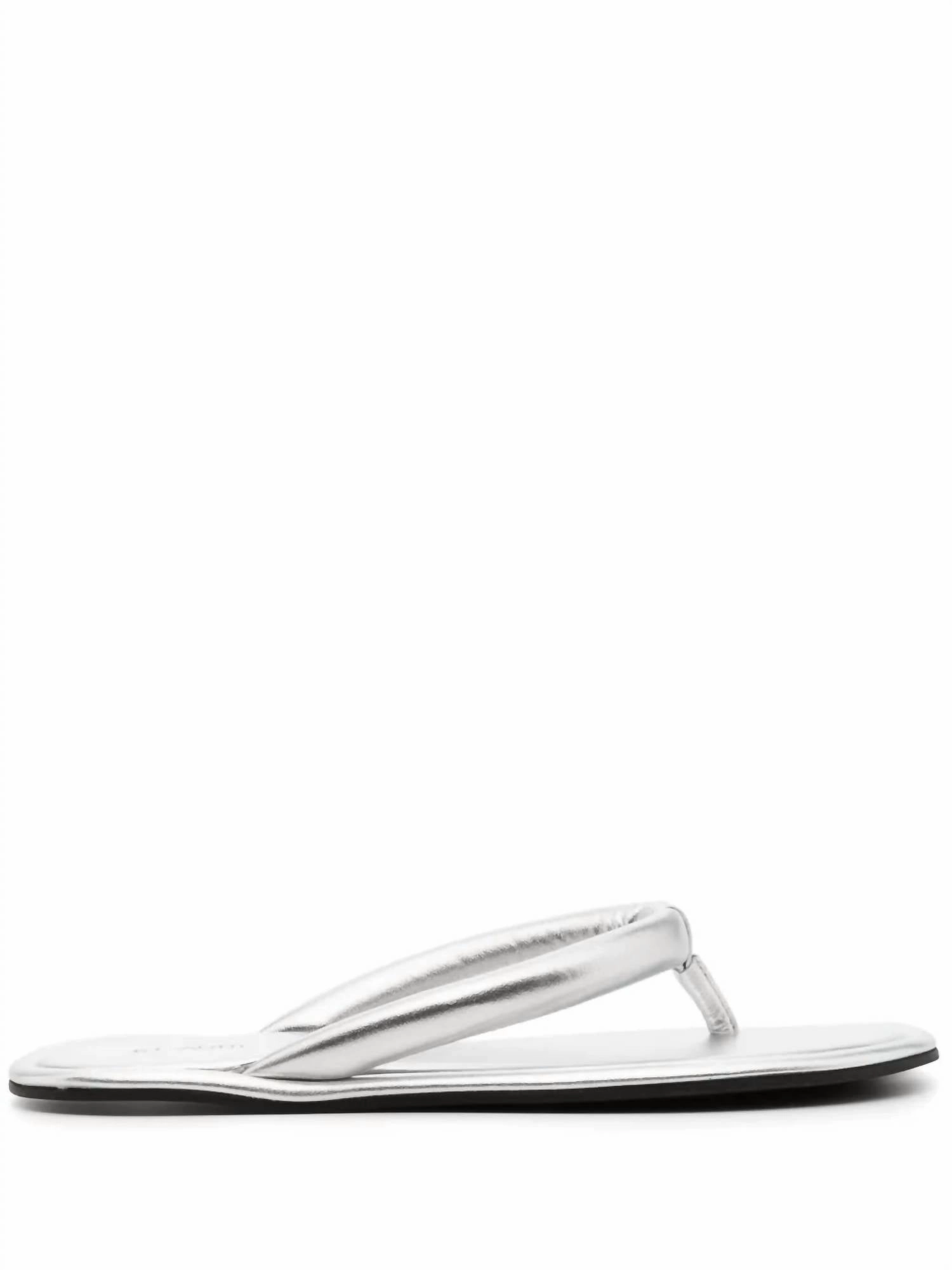 Women's Sumi Slide In Silver Womens Slippers at low price