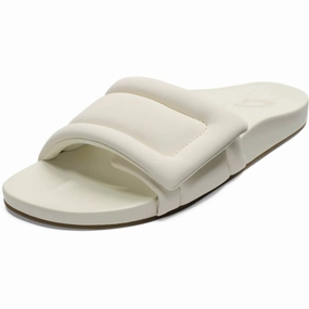 Women's Sunbeam Slide In Off White Womens Slippers at low price