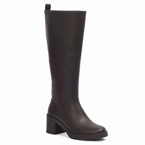 Women's Tall Riding Boots In Black Comfortable Womens Boots low price