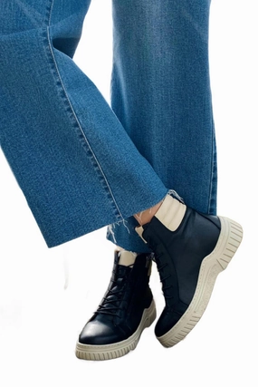 Women's Tenor High Top Sneaker In Black Womens Boots clearance deals