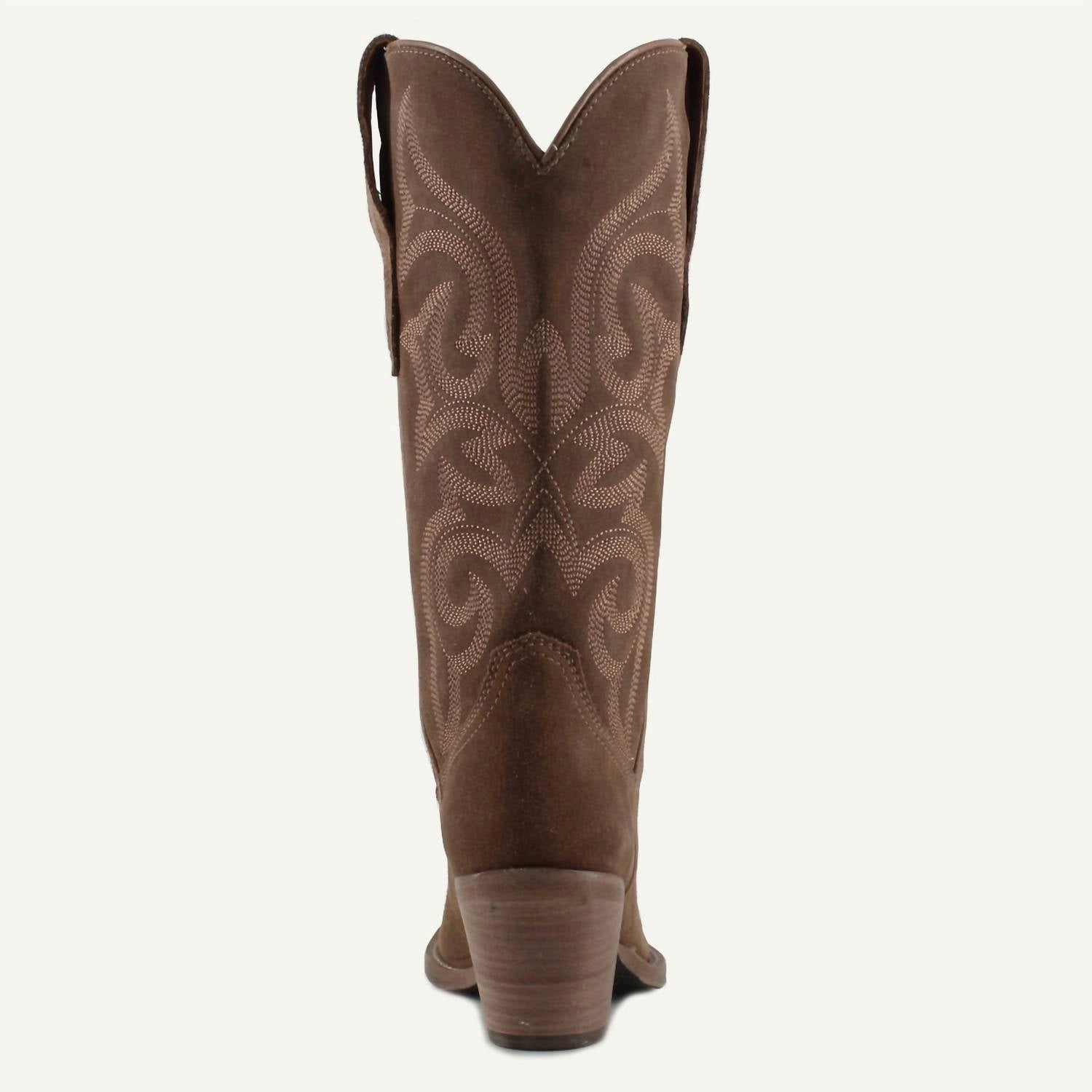 Women's Tessa Leather Cowgirl Boots In Camel