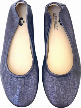 Women's The Storehouse Flat Shoe In Sapphire Flex Outlet price Womens Sandals