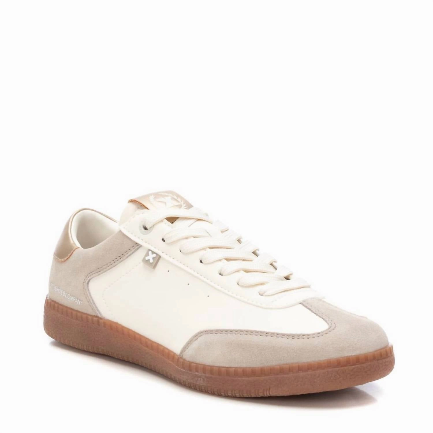 Women's Trainer Sneakers In Gold
