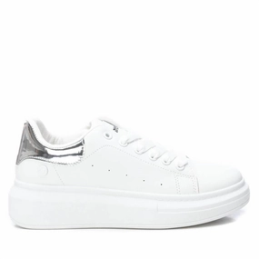 Women's Trainer Sneakers In White Stylish Womens Sneakers clearance