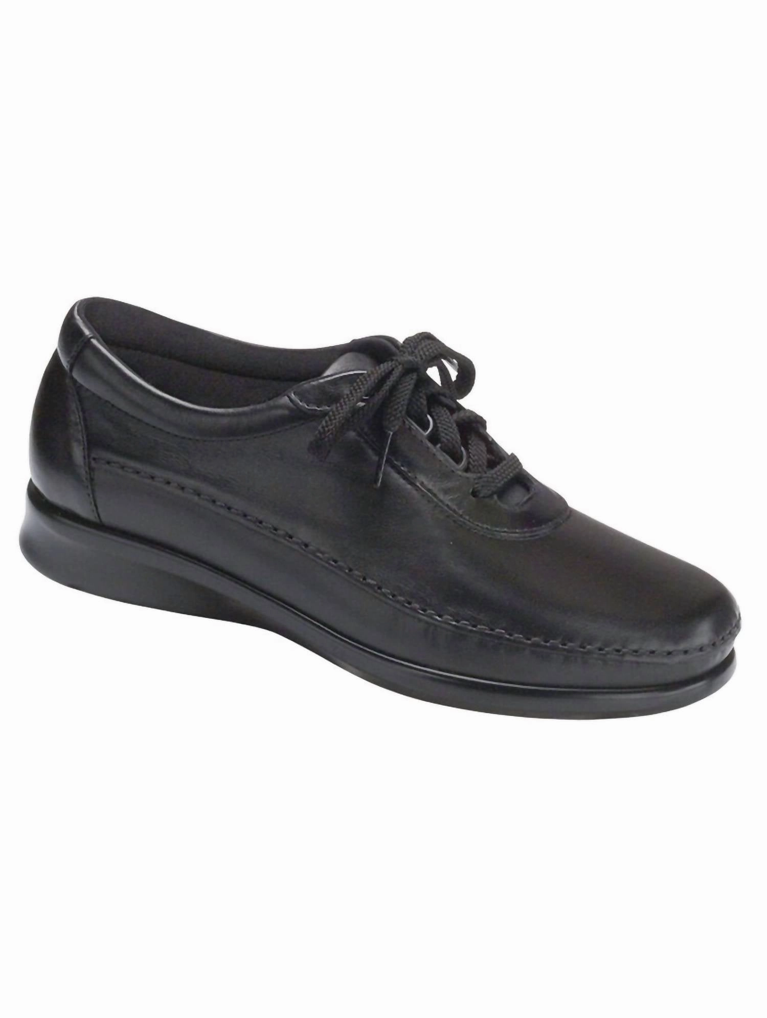 Women's Traveler Athletic Lace Up Shoe - Medium In Black Light Womens Sneakers clearance