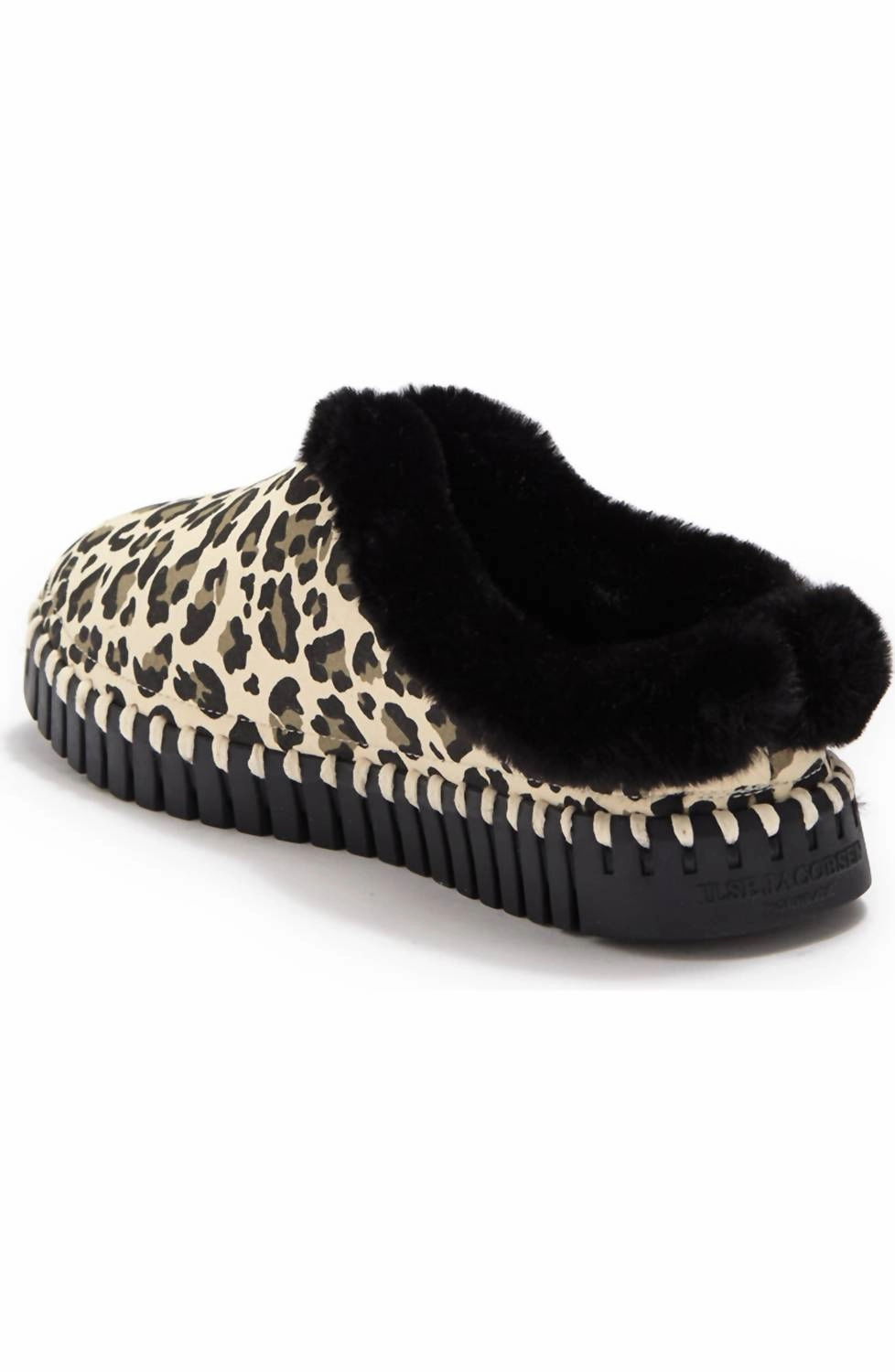 Women's Tulip 3150 Leopard Slipper In Milk Creme