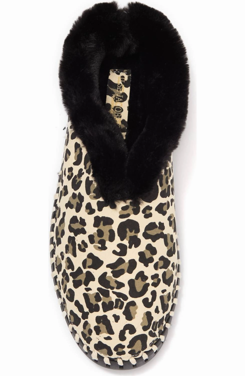 Women's Tulip 3150 Leopard Slipper In Milk Creme
