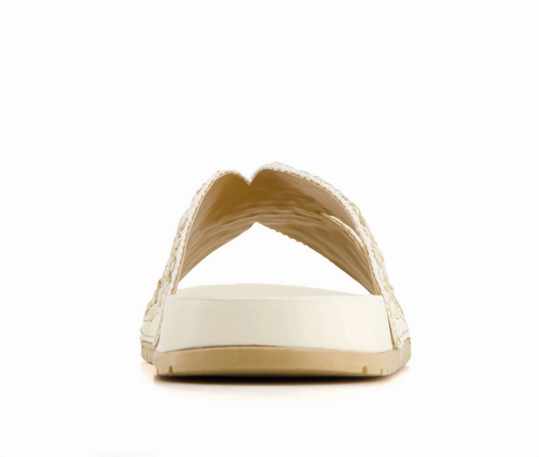 Women's Ultra Comfort Slides In Beige