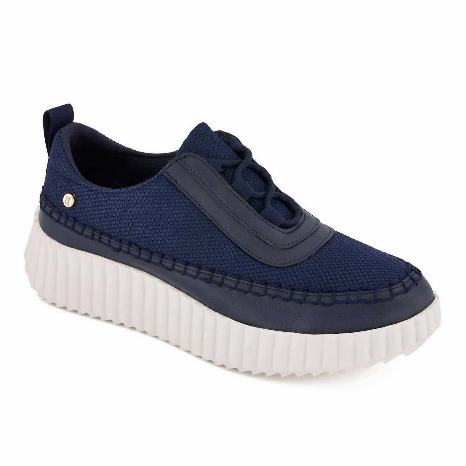 Women's Urban Comfort Sneakers In Navy Stylish Womens Sneakers clearance