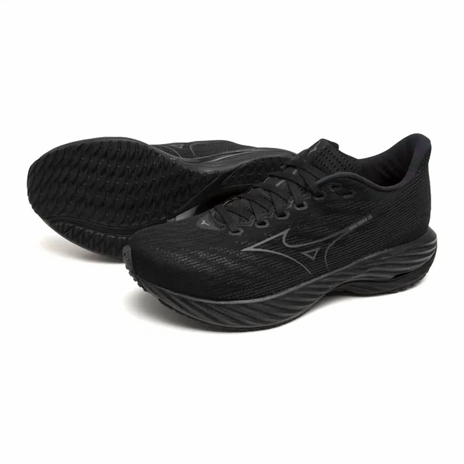 Women's Wave Rider 28 Sneakers In Black/quiet Shade