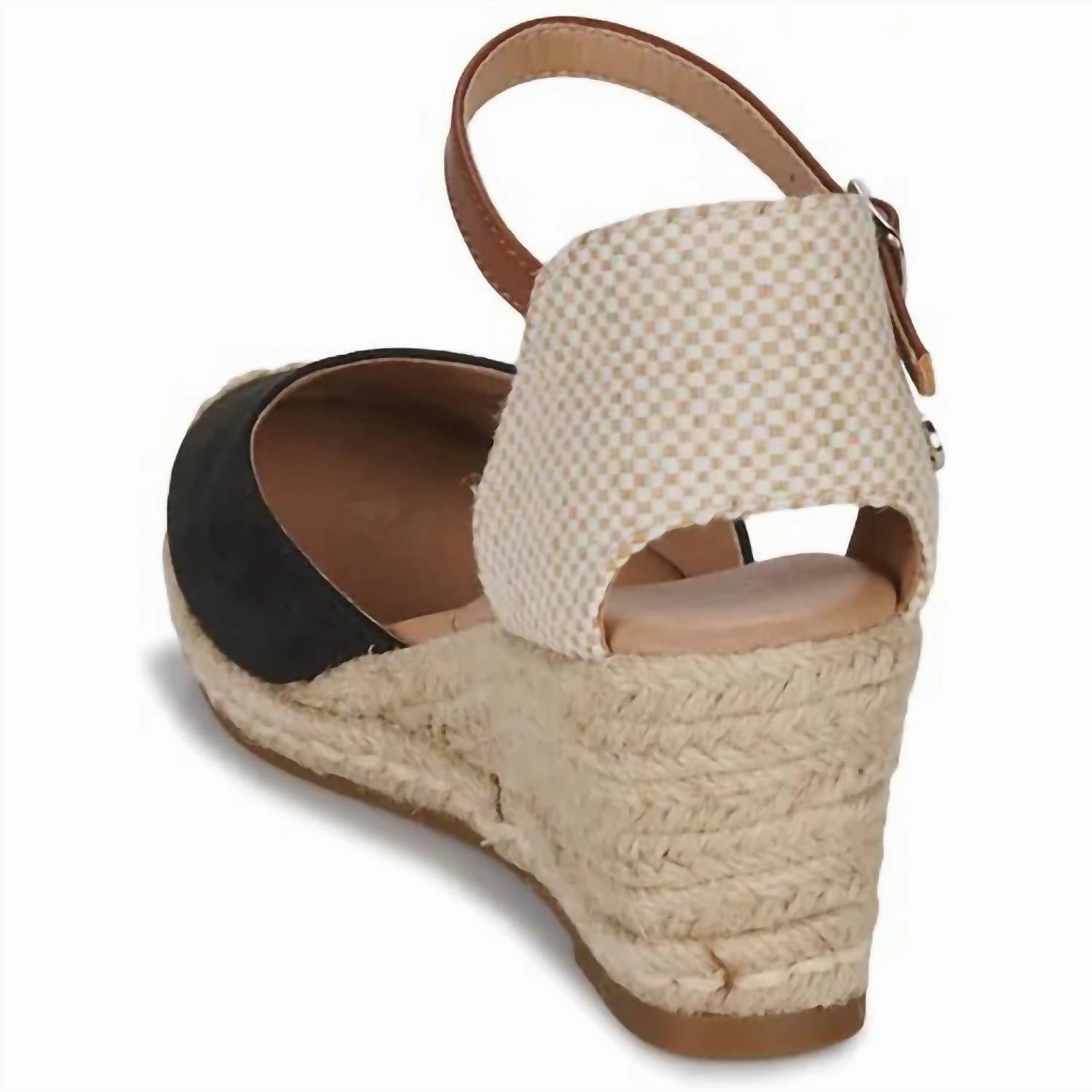 Women's Wedge Sandals In Black