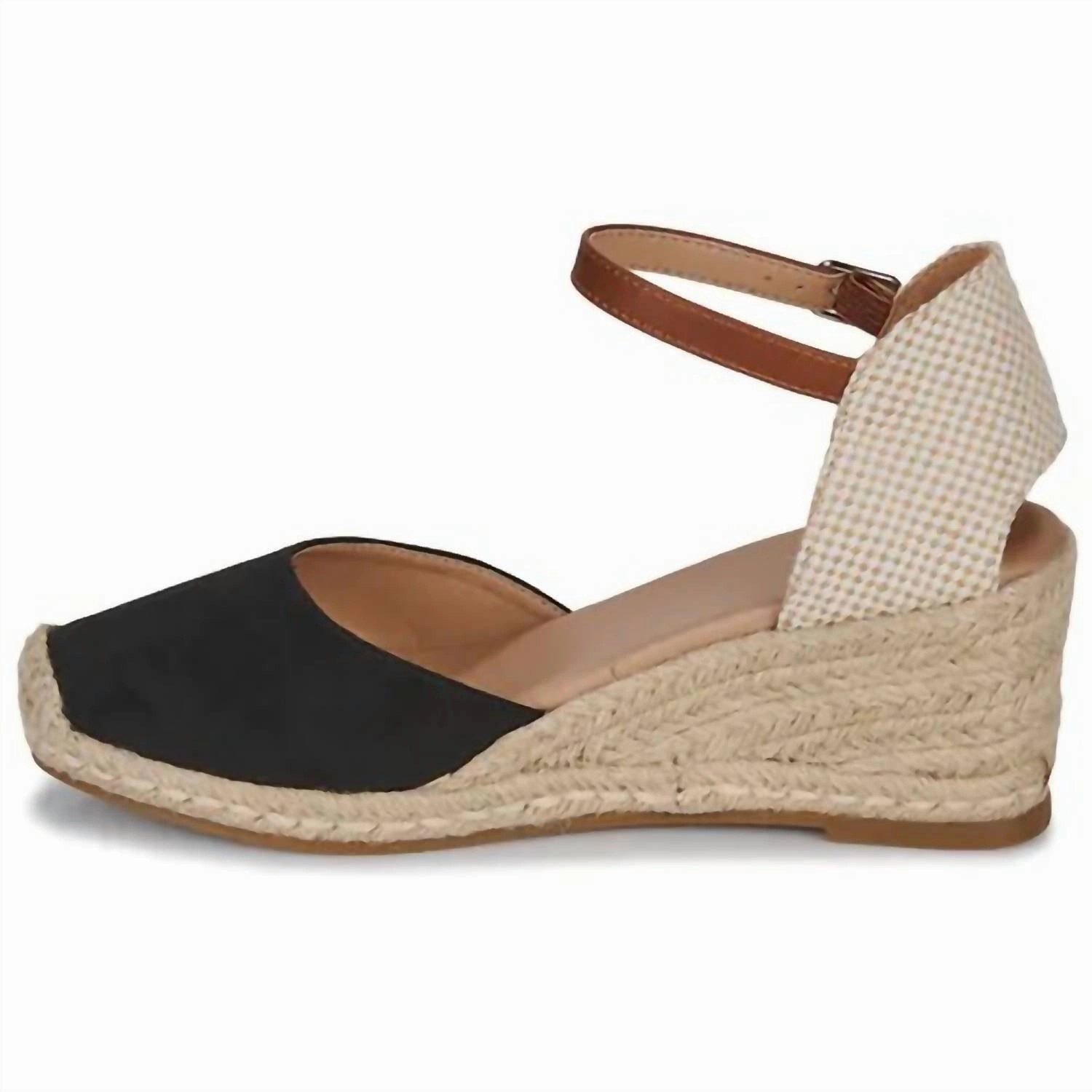 Women's Wedge Sandals In Black