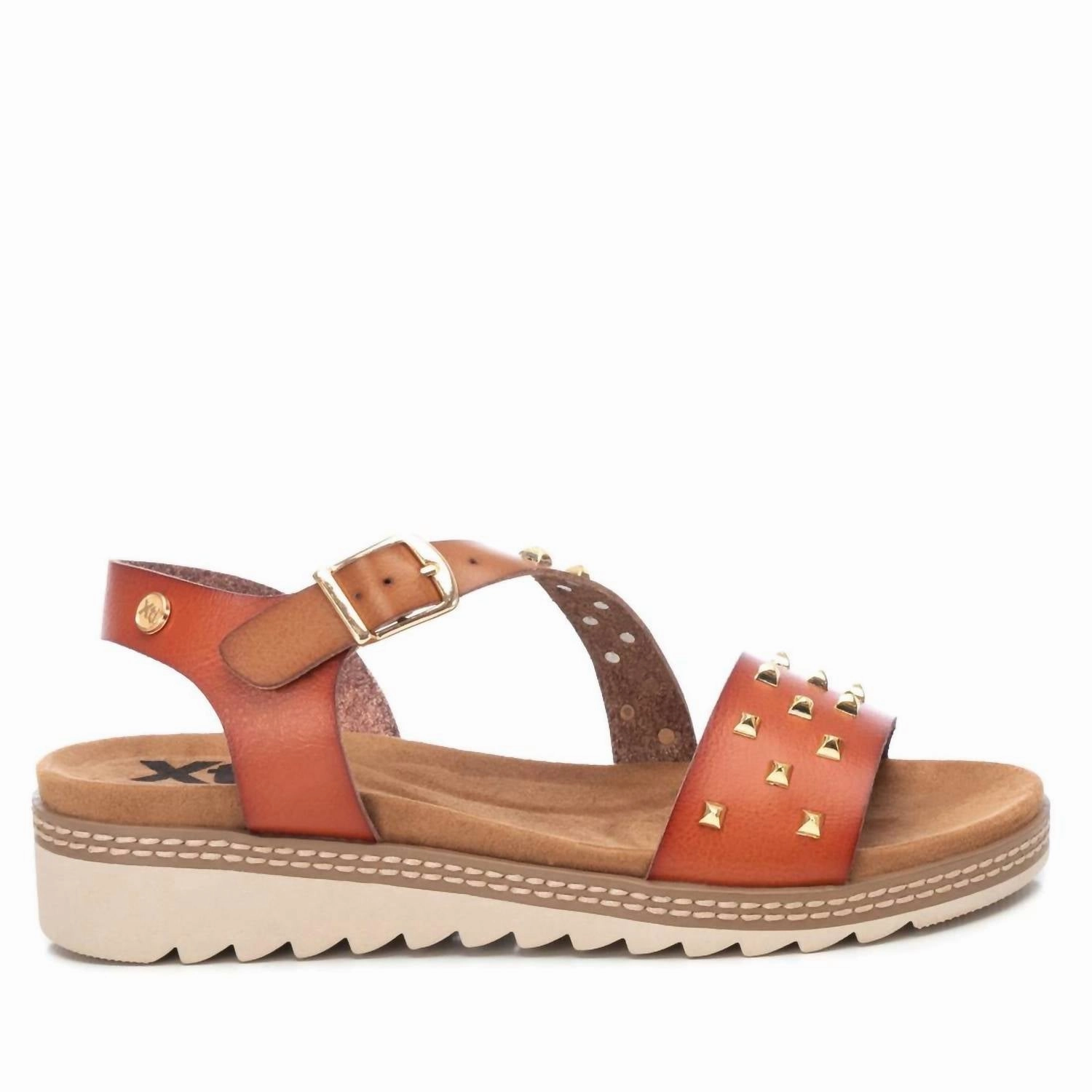 Women's Wedge Sandals In Medium Brown Trendy Sandals for Women