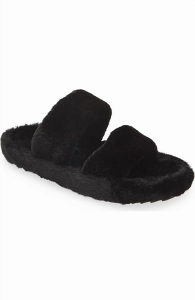 Women's Whistler Slides In Black Womens Slippers at low price