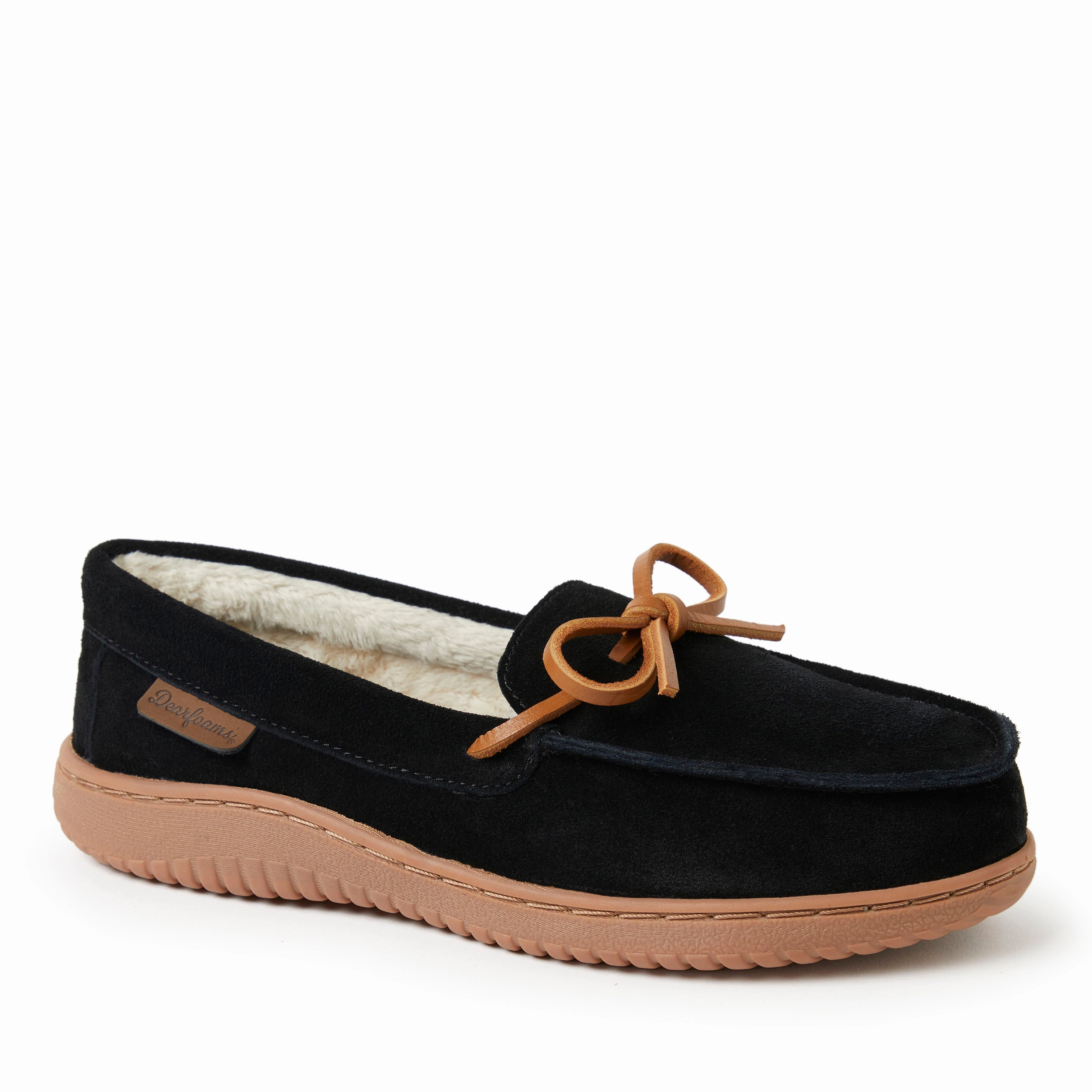 Women's Wilmington Genuine Suede Energy Return Moccasin Slippers