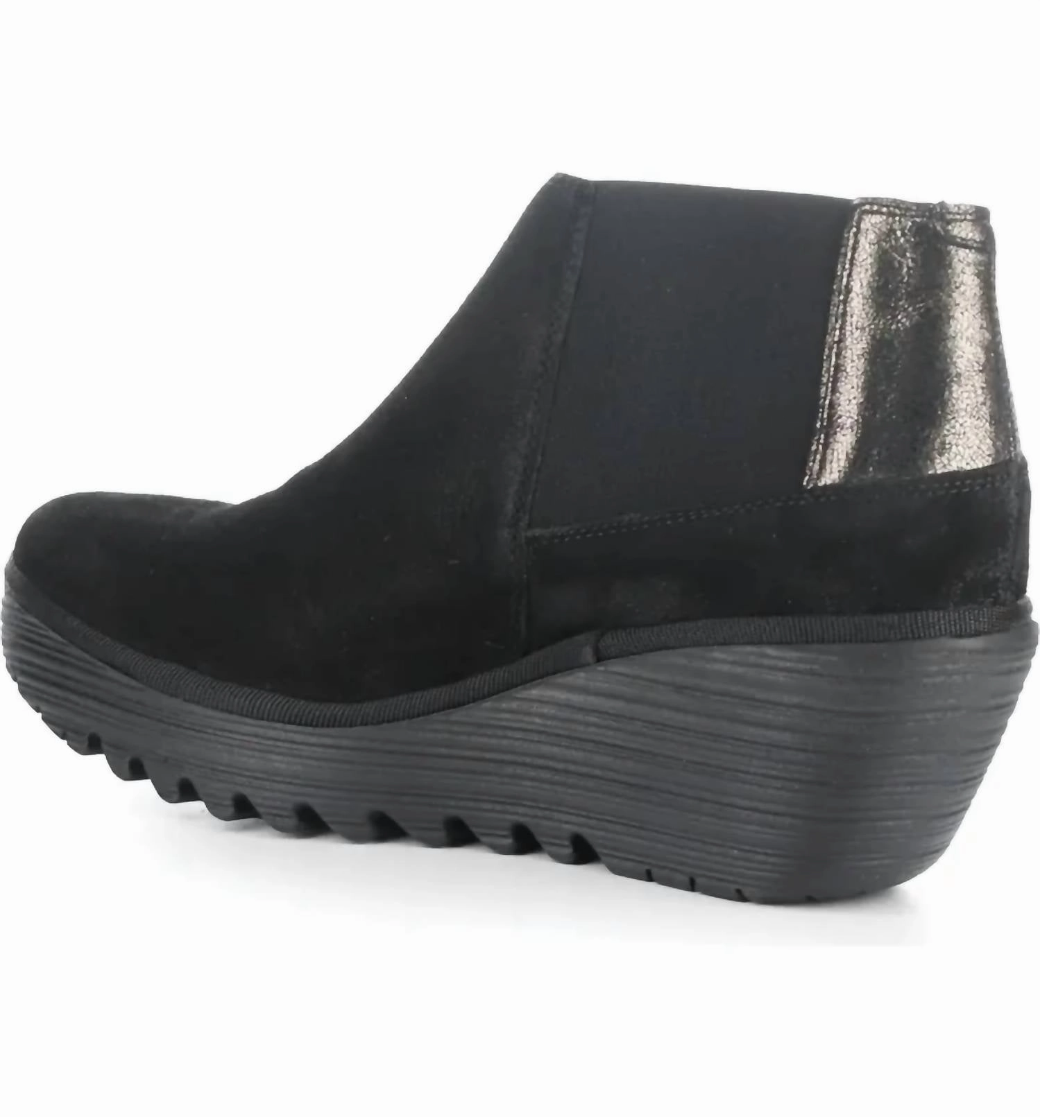 Women's Yego Zip Up Ankle Boots In Black