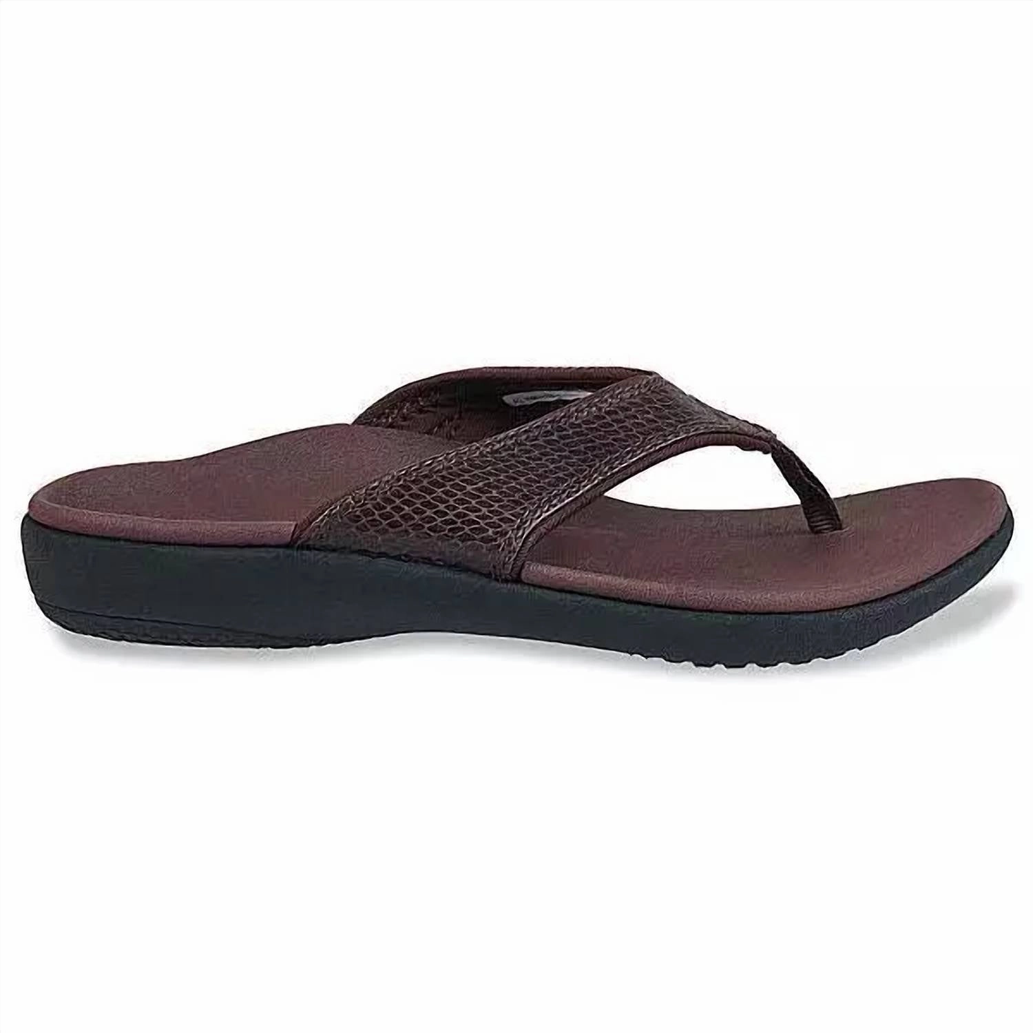 Women's Yumi Snake Slipper In Brown