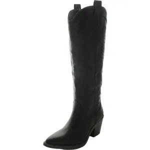 Womens Embroidered Man Made Cowboy, Western Boots Cheap Womens Boots for winter