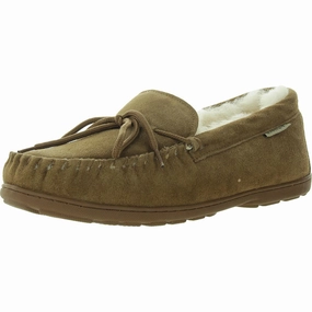 Womens Bow Leather Loafer Slippers Cozy Womens Slippers discount