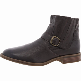 Womens Buckle Leather Booties Womens Boots clearance deals