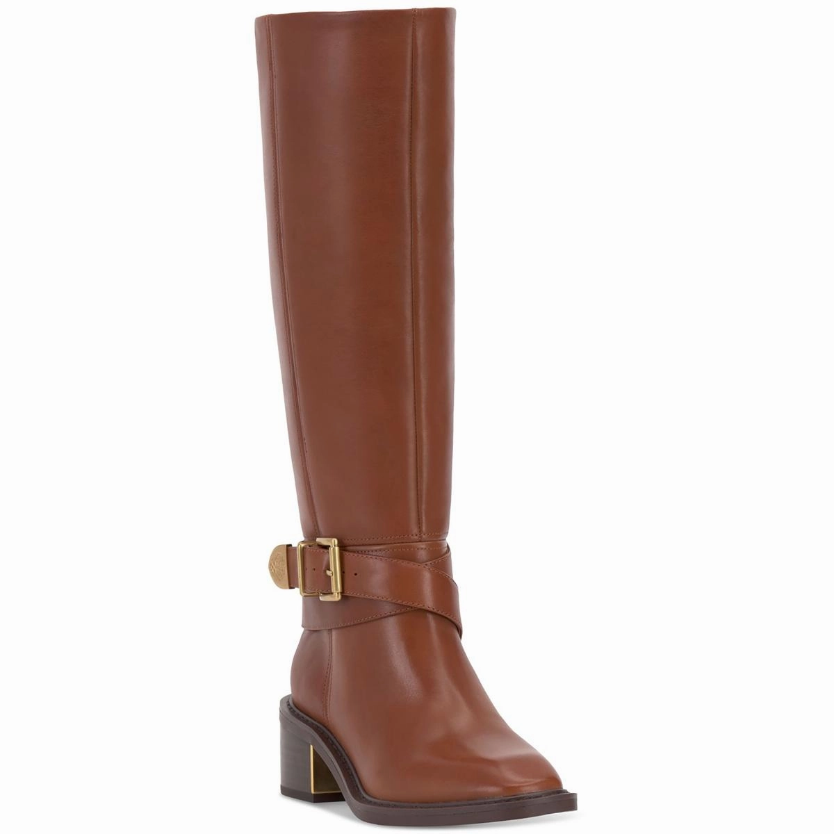 Womens Buckle Leather Knee-High Boots Buy Womens Boots online cheap