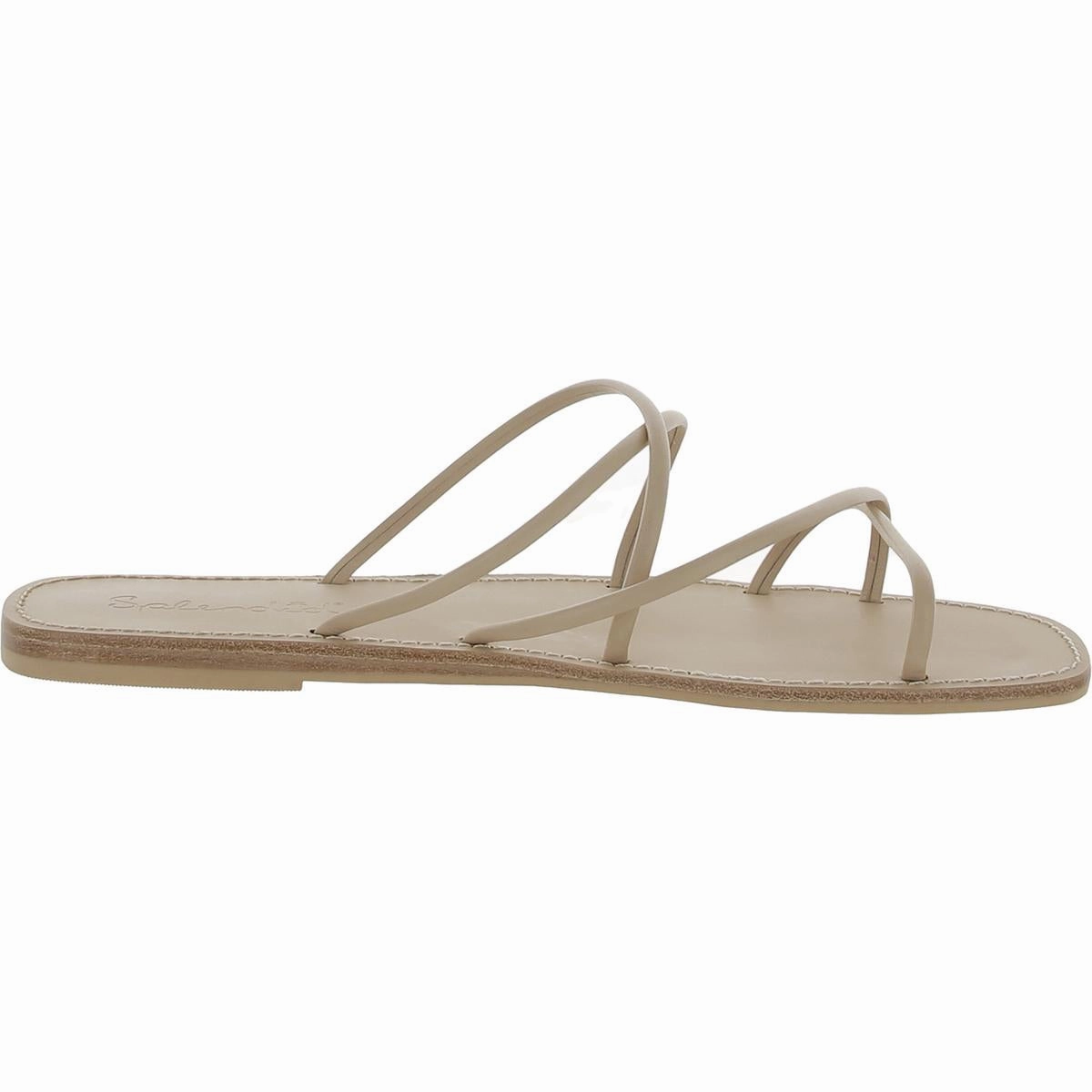 Womens Comfort Insole Faux Leather Flatform Sandals