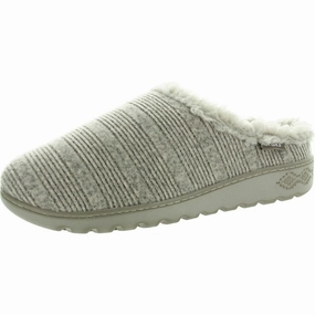Womens Faux Fur Lined Faux Fur Slide Slippers Cozy Womens Slippers discount