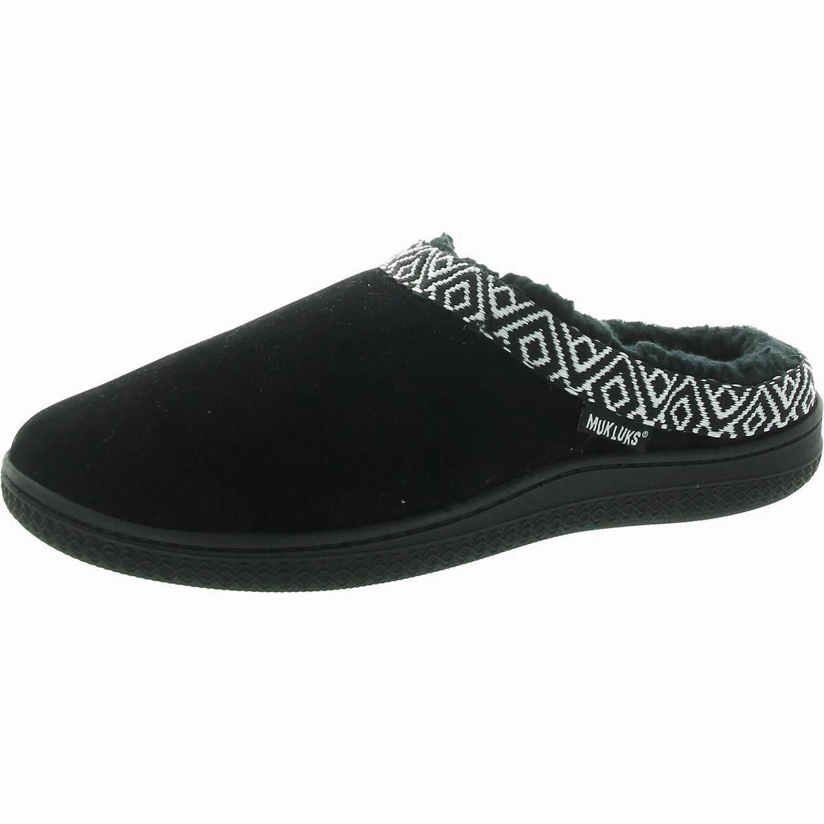Womens Faux Fur Lined Faux Suede Slide Slippers Cozy Womens Slippers discount