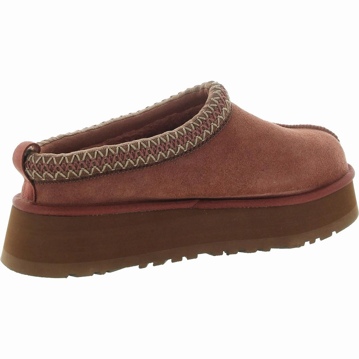 Womens Faux Fur Lined Slide Slippers