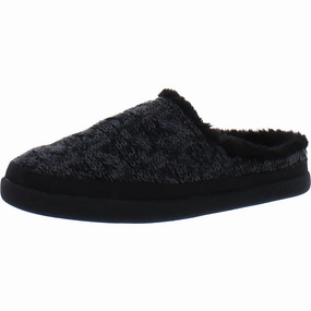 Womens Faux Shearling Slip-on Loafer Slippers Cozy Womens Slippers discount