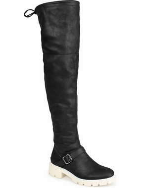 Womens Faux Suede Thigh-High Boots Buy Womens Boots online cheap