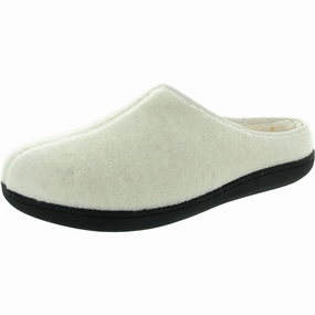 Womens Fleece Lined Man Made Slide Slippers Cozy Womens Slippers discount