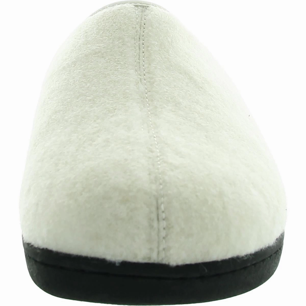 Womens Fleece Lined Man Made Slide Slippers