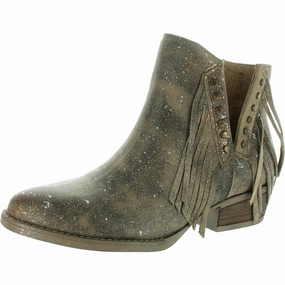 Womens Fringe Leather Ankle Boots Sale on Womens Trendy Boots