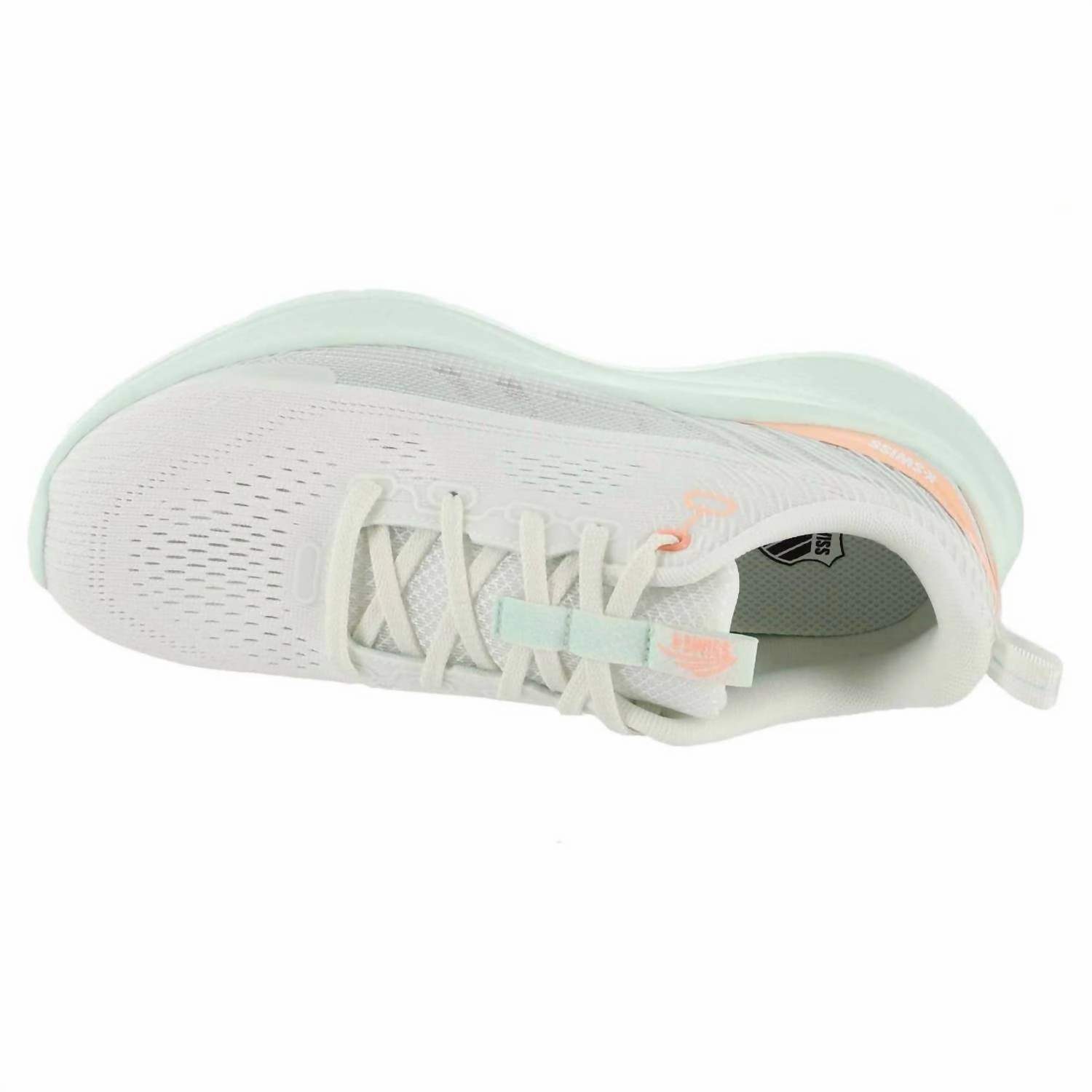 WomenS Helio Trainer Sneakers In White/foam Green